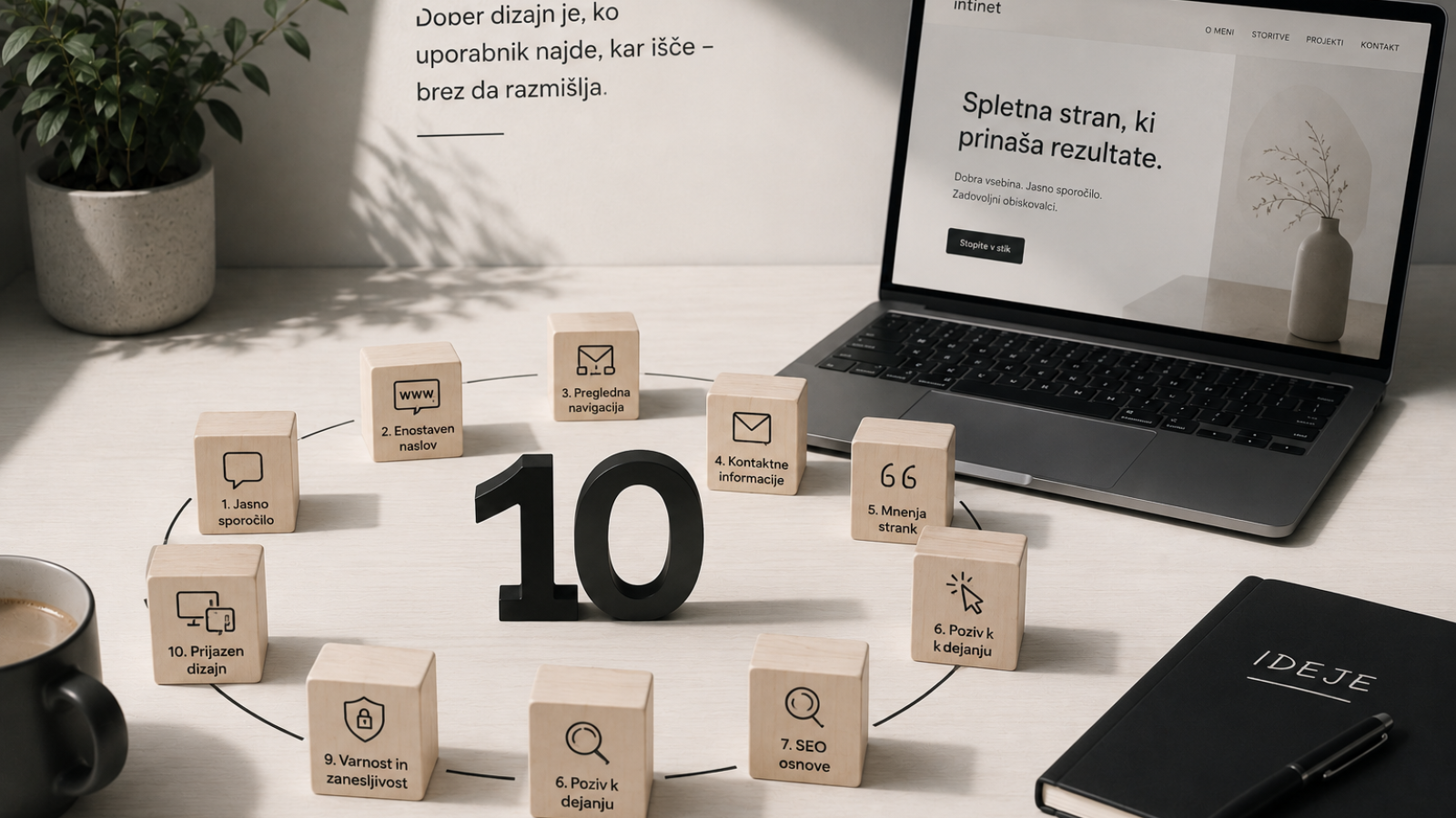 10 stvari, ki jih potrebuje vsaka sodobna spletna stran podjetja