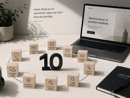 10 stvari, ki jih potrebuje vsaka sodobna spletna stran podjetja