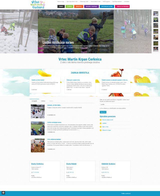 Vrtec Martin Krpan Cerknica